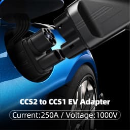 feyree CCS2 to CCS1 Adapter DC Fast EV Charging Adapter From CCS2 to CCS1 EV Charger CCS2 to CCS1 for Electric Vehicle Charger