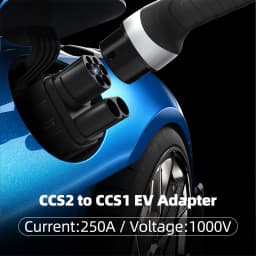 feyree CCS2 to CCS1 Adapter DC Fast EV Charging Adapter From CCS2 to CCS1 EV Charger CCS2 to CCS1 for Electric Vehicle Charger