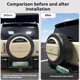 For Chery ICAUR V27 2026 Spare Tire Cover Thickened Rainproof Tire Protective Sleeve Accessories
