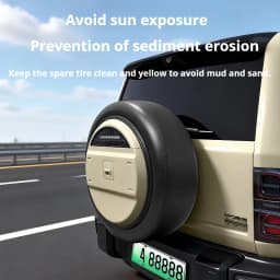 For Chery ICAUR V27 2026 Spare Tire Cover Thickened Rainproof Tire Protective Sleeve Accessories