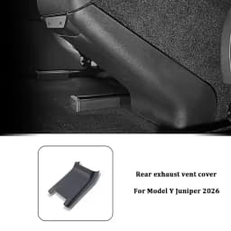 For Tesla Model Y Juniper 2026 Rear Center Console Air Vent Anti-Kick Pad TPE Armrest Rear Anti Dirty Panel Protection Cover Mat