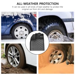 TPE Foot Mats and Trunk Mats for BYD Dolphin LHD 2021 - 2026 All-weather Double-layer Waterproof and Anti-skid Mats Auto Parts