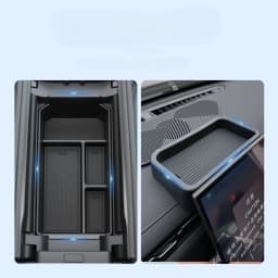 For JAECOO J7 PHEV 2024-2026 Armrest Storage Box Central Console Organizer Container Interior Tidying Car Styling Accessories