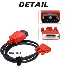 Main Test Cable Fit for Autel MaxiSys MS908/MS906 26pin to 16pin Diagnostic Programming Adapter Automobile OBD2 Extension Cable