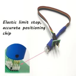 New Arrival 1PC Pogo Pin Probe Cable SOP8 WSON8 Chip Programmer Line For Flash EEPROM Chip Reading Writing Programming Burn Test