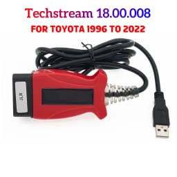 V165 V160 JSR JLR SDD for Volvo 2014D 2015A for Toyota TIS Techstream 18.00.008 J2534 OBD2 Scanner Cable Support Till 2016