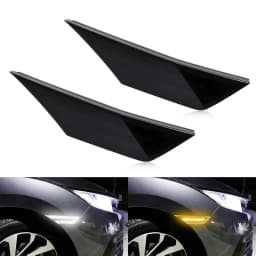 Car Sidemarker Lamps Front Side Marker Light Kit Turn Signal Light For Honda Civic 2016-2020