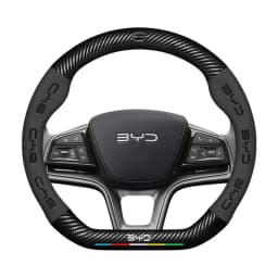 For BYD Tang, Song, Yuan, Ming, Qin PLUS, Han EV, Yuan Pro, Frigate 07, Dolphin, car, suede steering wheel cover