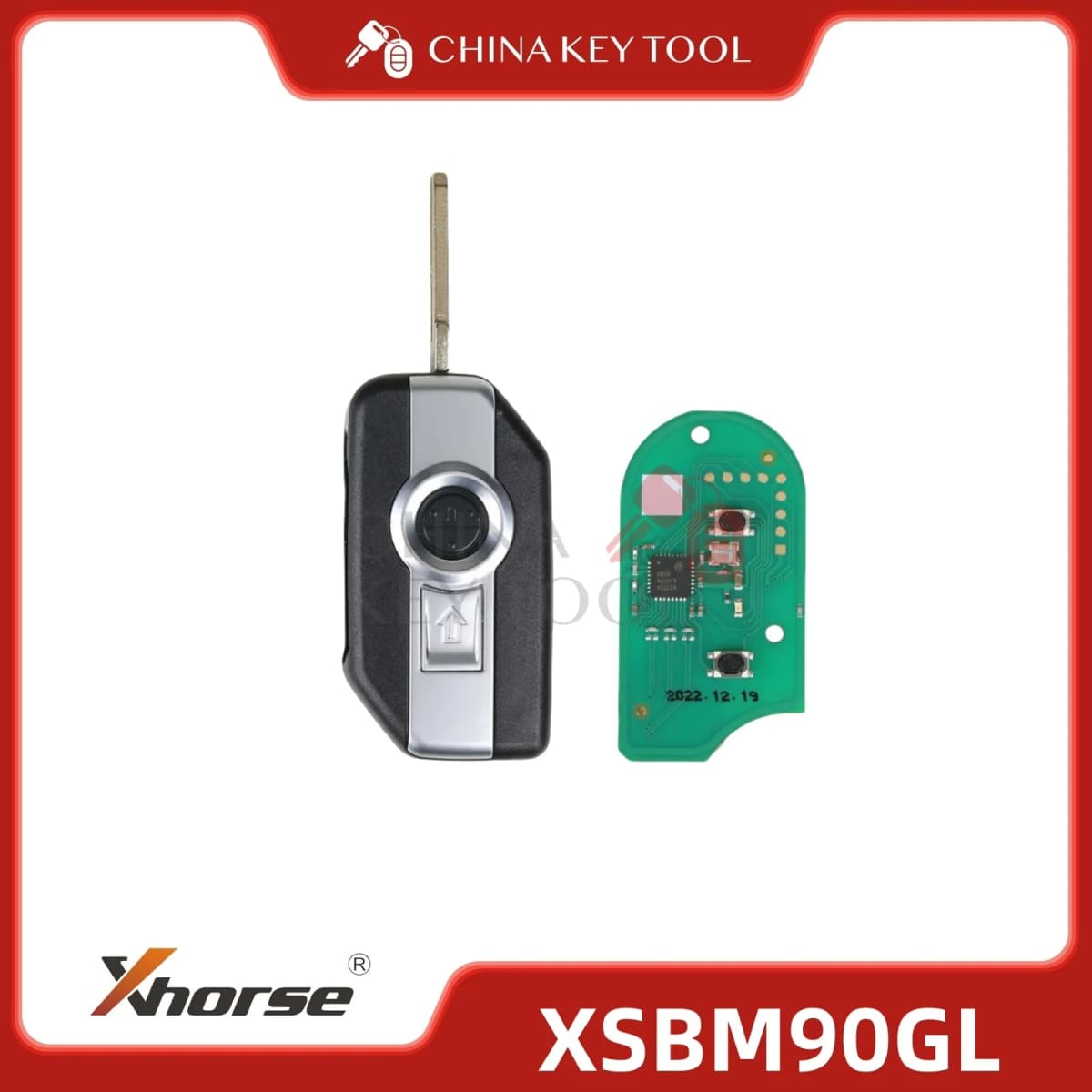 Xhorse XM38 BMW Motorcycle Smart Key with 8A Chip 3 Buttons XSBM90GL Global Version