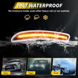 Front Or Rear Corner Side Marker Light Turn Signal Light Turn Warning Light With LED For 2014-2019 Gen3 MINI Cooper F55 F56 F57