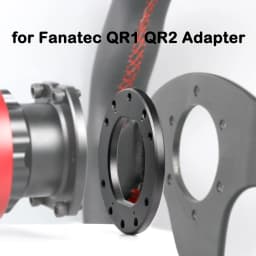1X 70mm 6 Bolt Pattern for Fanatec QR2 and QR2 Pro QR1 Adapter Plate for Steering Wheels