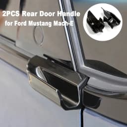 2PCS Rear Door Handle for Ford Mustang Mach-E Protective Cover Sticker Convenient Decorative Original Modification Accessories