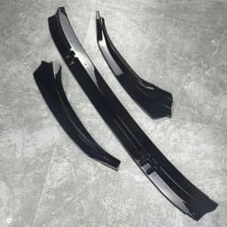 For Audi A3 / A3 S-Line / S3 8Y 2021-2024 Sportback / Saloon Car Front Bumper Lip Splitter Front Lip Cover Splitter Protector