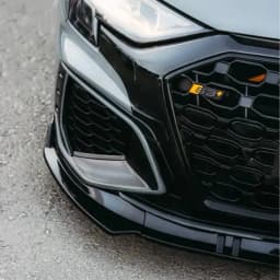 For Audi A3 / A3 S-Line / S3 8Y 2021-2024 Sportback / Saloon Car Front Bumper Lip Splitter Front Lip Cover Splitter Protector