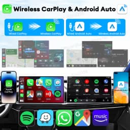 NEW CarlinKit HD2CP Pro CarPlay To HDMI Wireless Android Auto CarPlay 3-In-1 Smart Car Box Plug and Play 2K Video Streaming Box