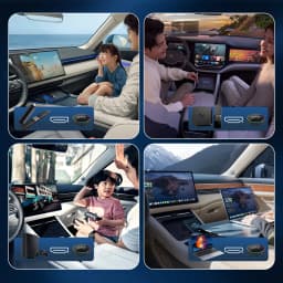 NEW CarlinKit HD2CP Pro CarPlay To HDMI Wireless Android Auto CarPlay 3-In-1 Smart Car Box Plug and Play 2K Video Streaming Box