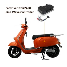 Fardriver Controller ND72450 200A Carro Electrico Adullto For Ebike Fardriver Programmable Controller with BT