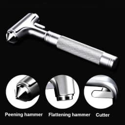 Car Safety Hammer Window Breaker Seat Belt Cutter Emergency Escape Tool Vehicle Rescue Life Saving Kit Survival Essential