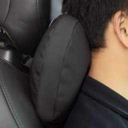 2pcs Set of Car Memory Foam Neck Pillows & Lumbar Support Cushions | Ergonomic Design, Anti-Static, Comfortable Headrests