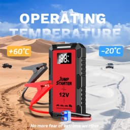 Power Car Jump Starter Battery for Car Starter Portable Emergency Booster 12V Auto Starting Device Petrol Diesel