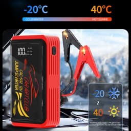 Power Car Jump Starter Battery for Car Starter Portable Emergency Booster 12V Auto Starting Device Petrol Diesel