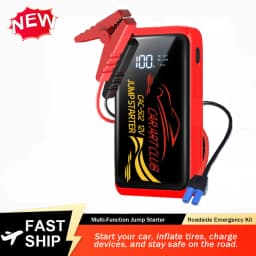 Power Car Jump Starter Battery for Car Starter Portable Emergency Booster 12V Auto Starting Device Petrol Diesel