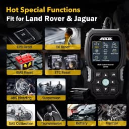 ANCEL LD700 For Land Rover Jaguar Car All System Diagnosis Tool OBD2 Scanner EPB BMS DPF ABS TPMS Oil Reset OBDII Code Reader