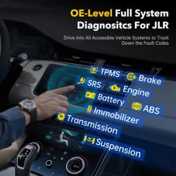ANCEL LD700 For Land Rover Jaguar Car All System Diagnosis Tool OBD2 Scanner EPB BMS DPF ABS TPMS Oil Reset OBDII Code Reader