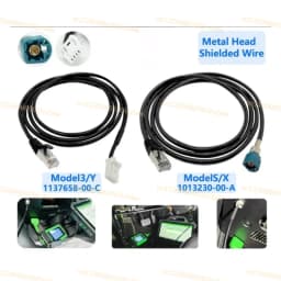 For Diagnostic Service Cables Ethernet 1.5/2 Meter For Toolbox For Tesla Model 3 Y Model X S Ethernet 1137658-00-C 1013230-00-A