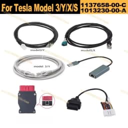 For Diagnostic Service Cables Ethernet 1.5/2 Meter For Toolbox For Tesla Model 3 Y Model X S Ethernet 1137658-00-C 1013230-00-A