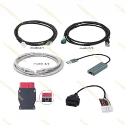 For Diagnostic Service Cables Ethernet 1.5/2 Meter For Toolbox For Tesla Model 3 Y Model X S Ethernet 1137658-00-C 1013230-00-A