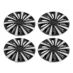 4 Pcs 15in Wheel Hub Cap Full Protection Stylish Look Universal Fit Wheel Rim Cover Hubcaps for Any 15in Steel Wheels