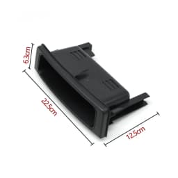 Car Front Center Console Radio Black Storage Tray Box For Mercedes Benz C CLK Vito G Class W203 W209 W639 W463 2036830291