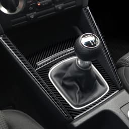 For Audi A3 S3 RS3 (2003-2012) Center Console Gear Shift Panel Cover Carbon Fiber Interior Sticker Car Trim Accessories