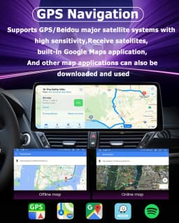 Android 16 RHD For BMW 3/4 series F30 F31 F32 F33 F34 F36 2013-2019 Android Auto Carplay Car Multimedia Car Radio WIFI DSP GPS