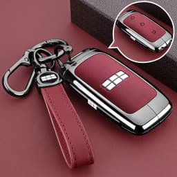 Car Zinc Alloy TPU Leather Key Case Holder Cover For Geely Galaxy EX5 E5 L6 L7 EMI NO.1 Proton e.MAS 7 5 E8 Starry 8 Accessories