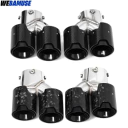 For BMW M240i M340i M440i G20 G21 G22 G42 Exhaust Pipe Upgrade Quad Muffler Tailpipe Tip Nozzle Exhaust Head