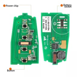 1PCS Autel IKEYHY004AL HY004AL Universal Smart Key 4 Buttons For Hyundai For Autel Smart Key For KM100 IM508 IM608 KM100E