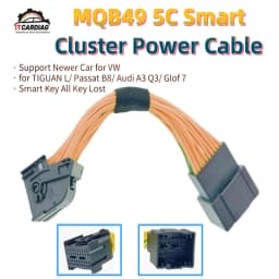 MQB49 5C Intelligent All Key Lost Short Circuit Harness MQB 49 & 1-16Pin OBD2 Adapter for TIGUAN L/ Passat B8/ Audi A3 Q3/Glof7