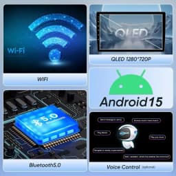 Car Radio For Peugeot Boxer/Fiat Ducato/Citroen Jumper 2006-2023 Stereo Android Auto Multimedia Player GPS Carplay 4G Wifi Video