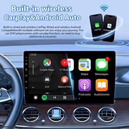 Car Radio For Peugeot Boxer/Fiat Ducato/Citroen Jumper 2006-2023 Stereo Android Auto Multimedia Player GPS Carplay 4G Wifi Video
