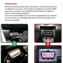 OBD2 Lock Aluminum Alloy Material OBD Port Protection Cover OBDII Socket Locking Device Vehicle