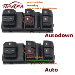 Auto For Kia Rio 2018 2019 2020 2021 2022 Electric Power Window Control Switch Button Front Left Driver 93570-H9150 93570H9110