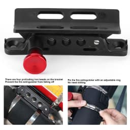 Extinguisher Mount Bracket Adjustable Fit for Sport/ JK/ Sahara Bottle Holder