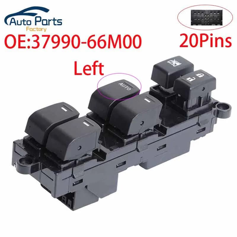 New 37990-66M00 Front Left Power Window Switch For Suzuki Vitara S-Cross SX4 3799066M00 37990-56P00 3799056P00