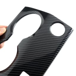 For 2023-2026 BMW X1 iX1 U11 X2 iX2 U10 Carbon Fiber Center Console Cup Holder Cover Trims Stylish