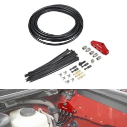 BEVINSEE Universal Differential Breather Kit for Toyota Tacoma/4Runner/Tundra/FJ Cruiser Off-road, Universal Car Accessories