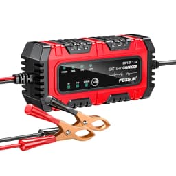 12V Motorcycle Battery Charger and Maintainer Digital Display Car Battery Charging 1.5A Fully Automatic Trickle Battery Charger