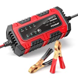 12V Motorcycle Battery Charger and Maintainer Digital Display Car Battery Charging 1.5A Fully Automatic Trickle Battery Charger