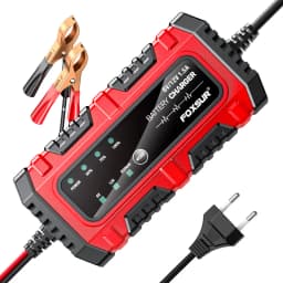 12V Motorcycle Battery Charger and Maintainer Digital Display Car Battery Charging 1.5A Fully Automatic Trickle Battery Charger